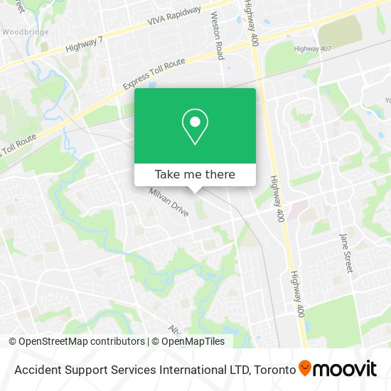 Accident Support Services International LTD map