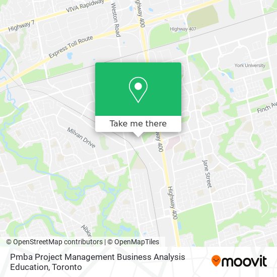 Pmba Project Management Business Analysis Education map