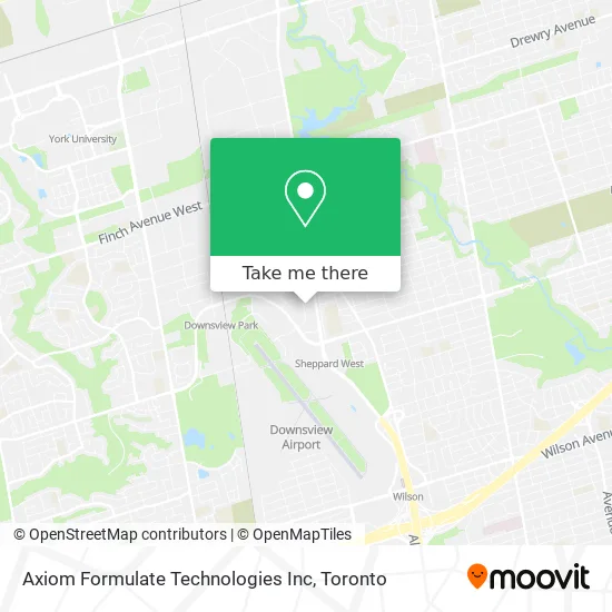 Axiom Formulate Technologies Inc map