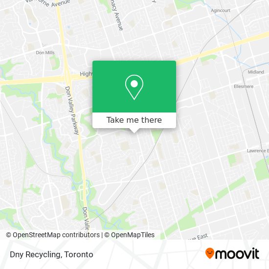 Dny Recycling map