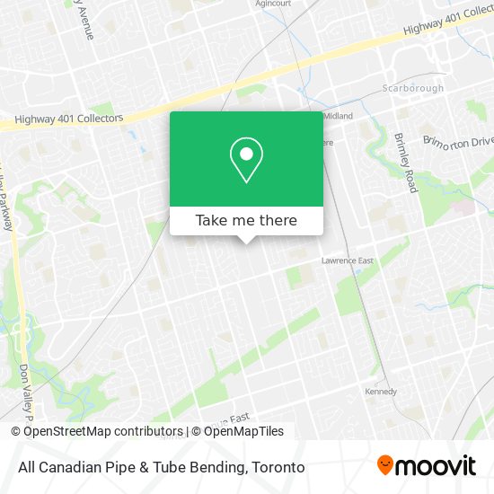 All Canadian Pipe & Tube Bending map