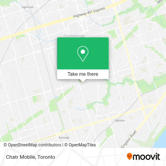 Chatr Mobile map