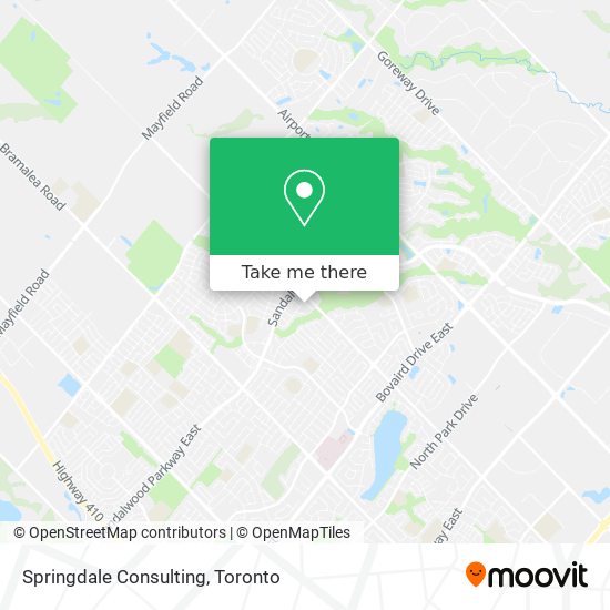 Springdale Consulting map