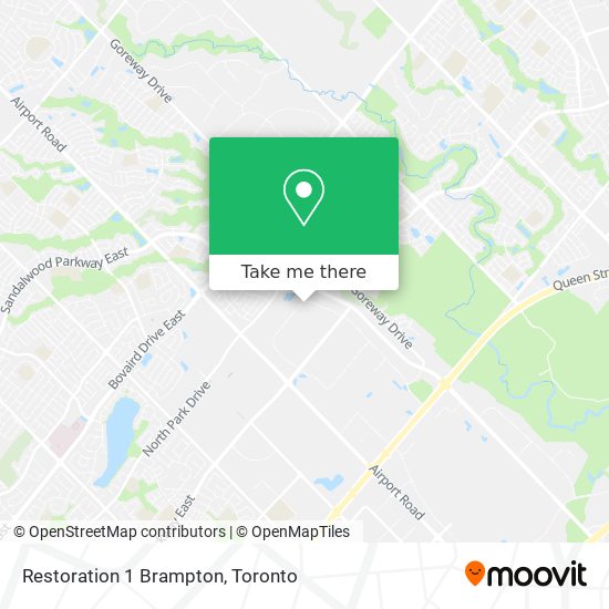 Restoration 1 Brampton map