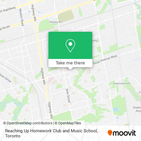 Reaching Up Homework Club and Music School plan