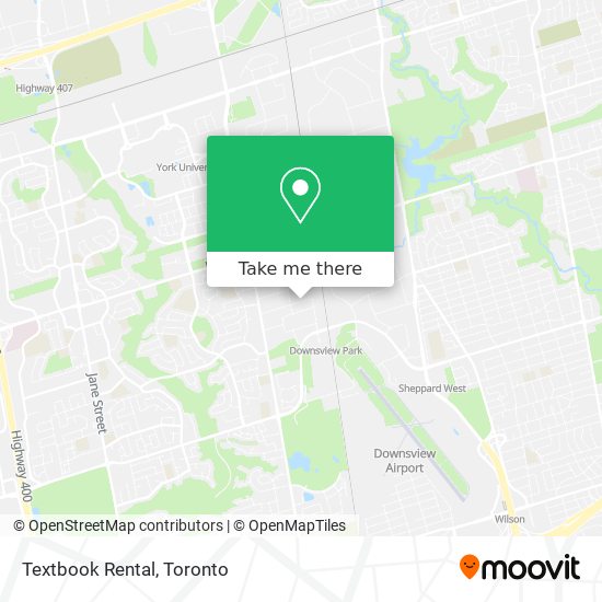 Textbook Rental map