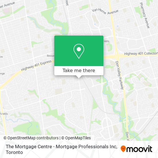 The Mortgage Centre - Mortgage Professionals Inc plan