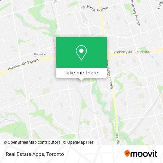 Real Estate Apps map