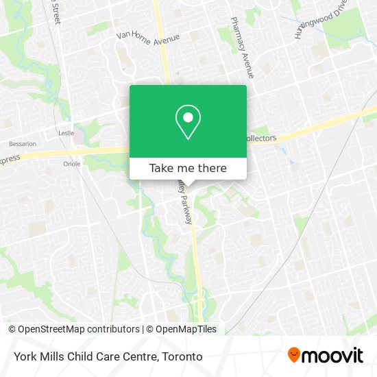 York Mills Child Care Centre plan