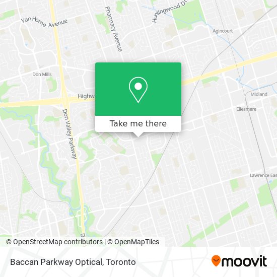 Baccan Parkway Optical map