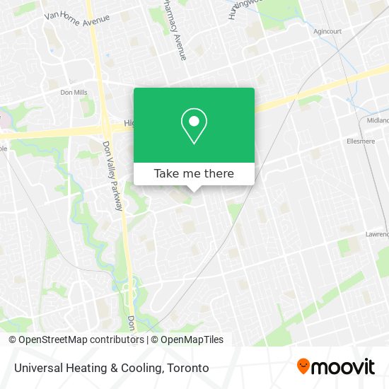 Universal Heating & Cooling map