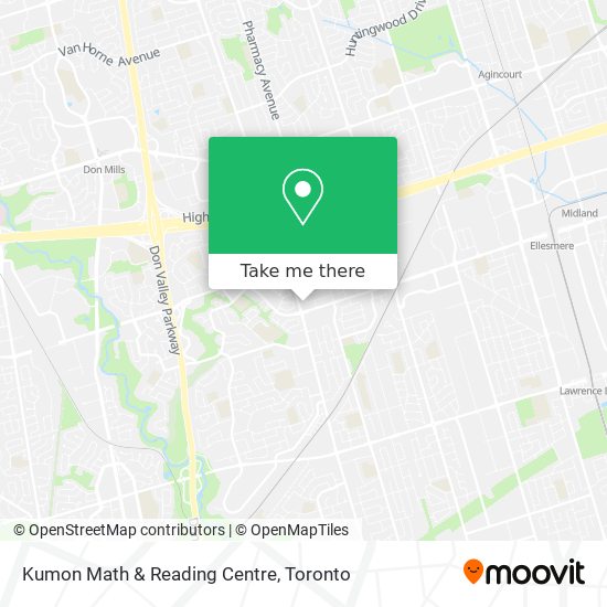 Kumon Math & Reading Centre map