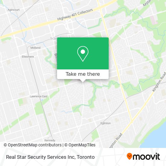 Real Star Security Services Inc map