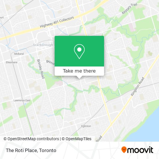 The Roti Place map