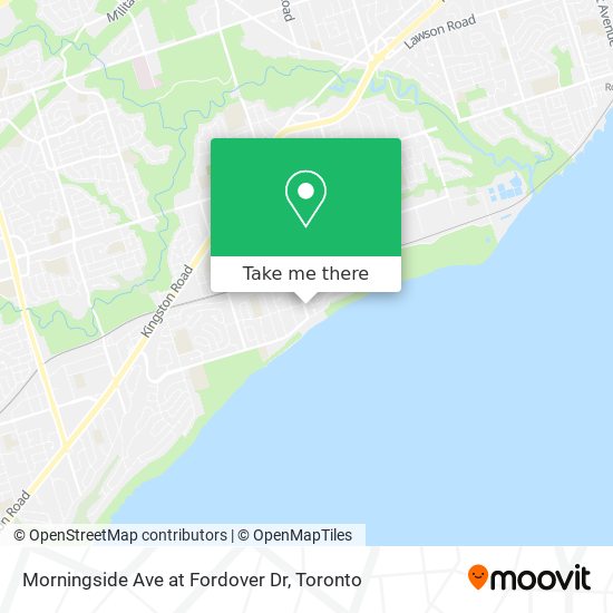 Morningside Ave at Fordover Dr map