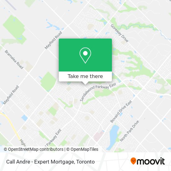 Call Andre - Expert Mortgage map
