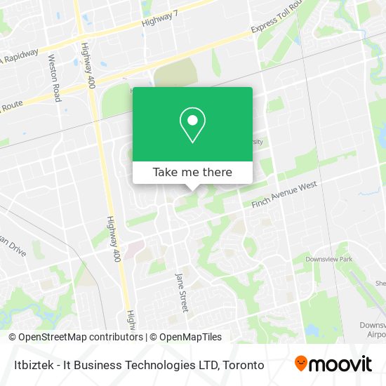 Itbiztek - It Business Technologies LTD map