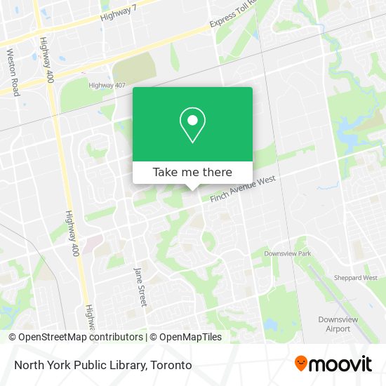 North York Public Library plan