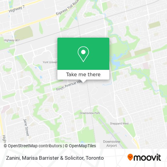 Zanini, Marisa Barrister & Solicitor map