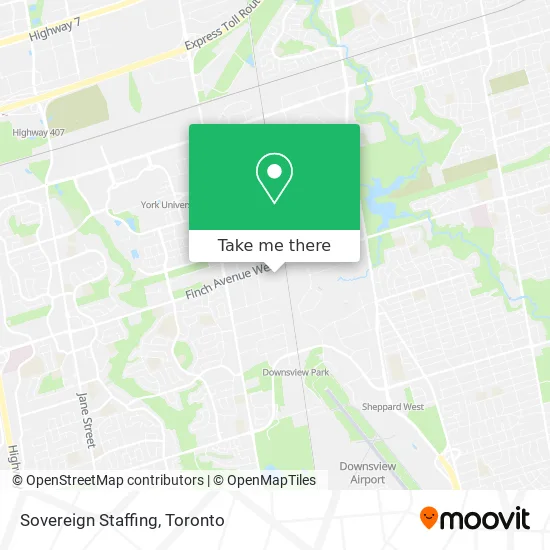 Sovereign Staffing map