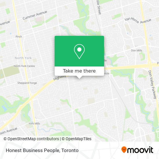 Honest Business People map