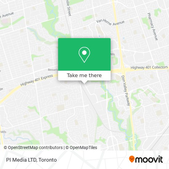 PI Media LTD map