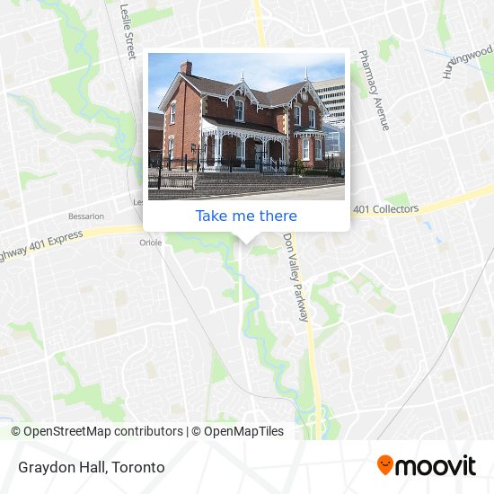 Graydon Hall map