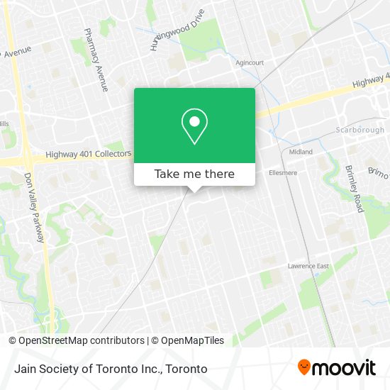 Jain Society of Toronto Inc. map