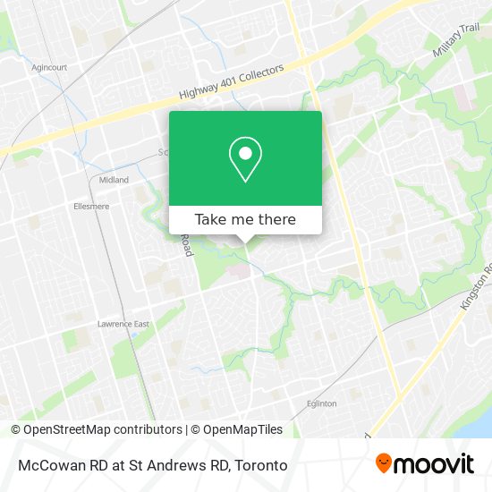 McCowan RD at St Andrews RD plan