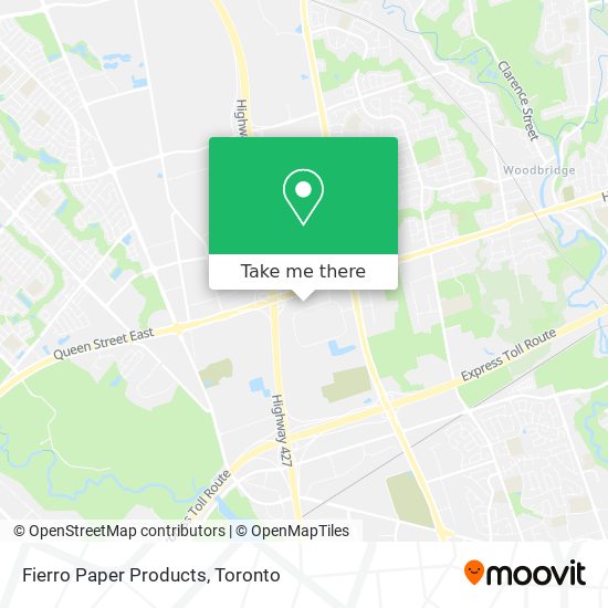 Fierro Paper Products map
