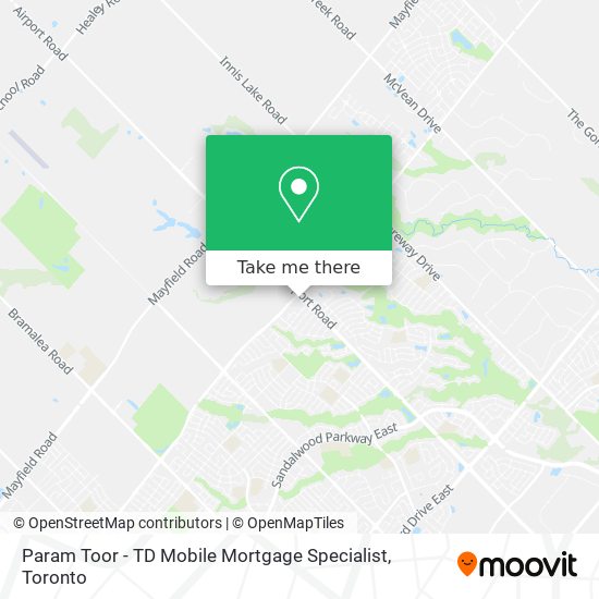 Param Toor - TD Mobile Mortgage Specialist plan