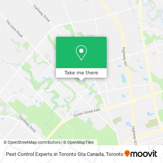 Pest Control Experts in Toronto Gta Canada map