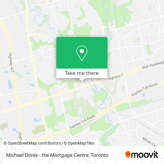 Michael Dorey - the Mortgage Centre map