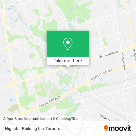 Highstar Building Inc map