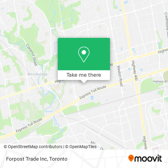 Forpost Trade Inc map