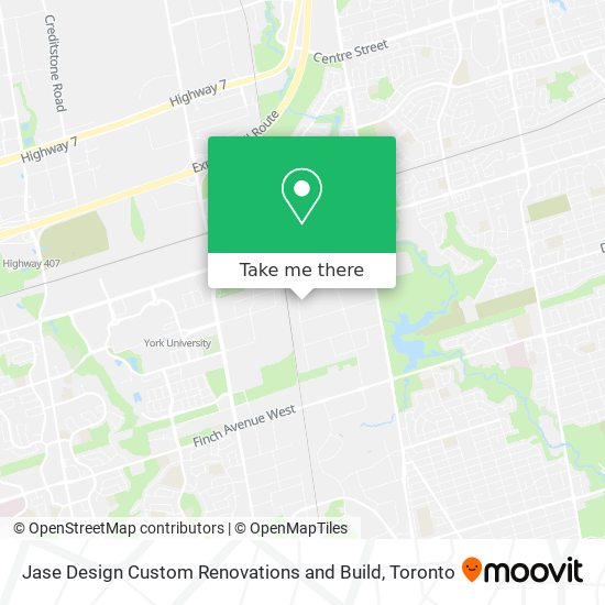 Jase Design Custom Renovations and Build map