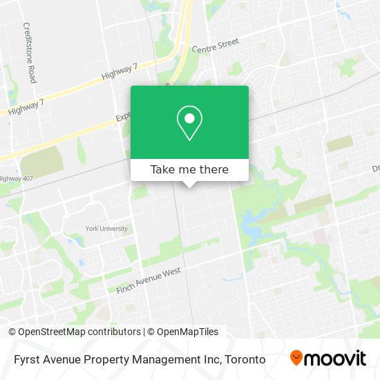 Fyrst Avenue Property Management Inc map