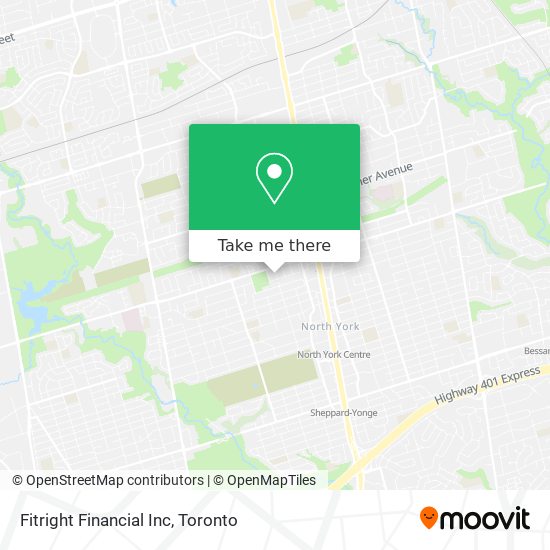 Fitright Financial Inc map