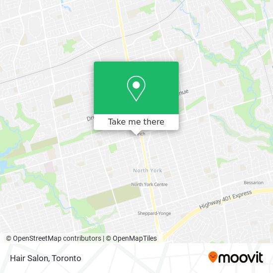 Hair Salon map