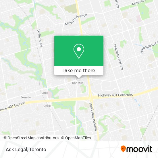 Ask Legal map