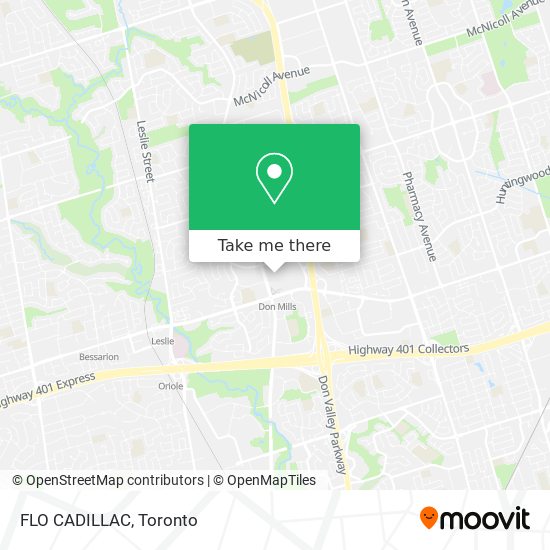 FLO CADILLAC map