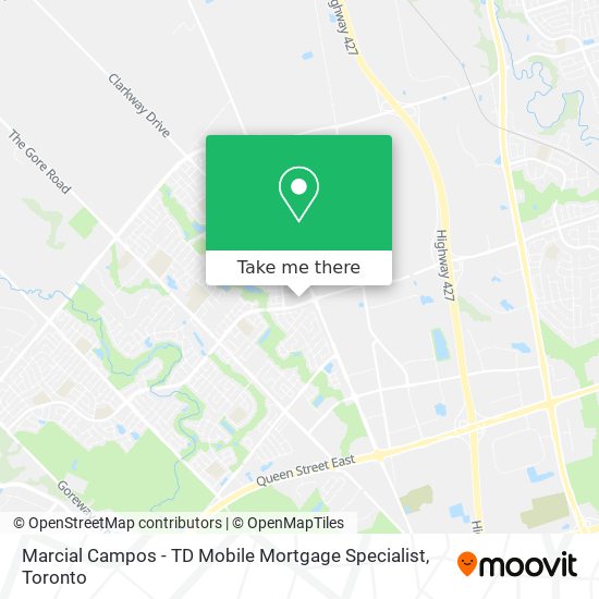 Marcial Campos - TD Mobile Mortgage Specialist map