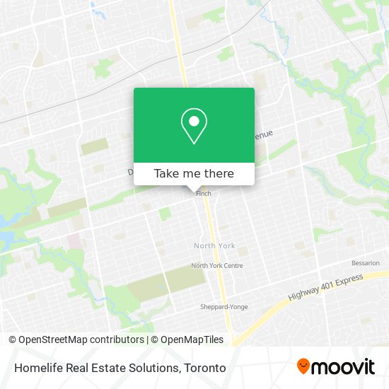Homelife Real Estate Solutions map
