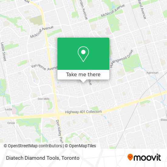 Diatech Diamond Tools map