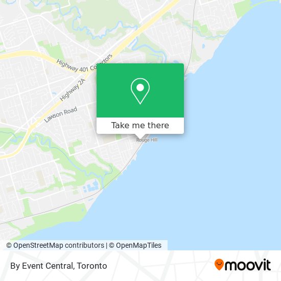 By Event Central map