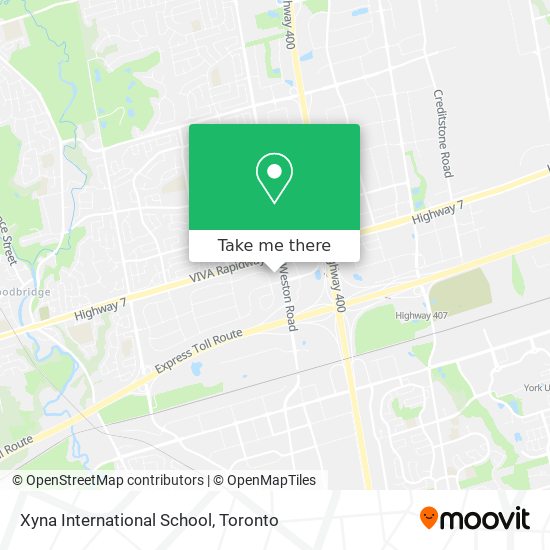 Xyna International School map