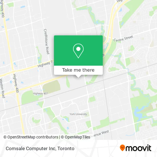 Comsale Computer Inc map