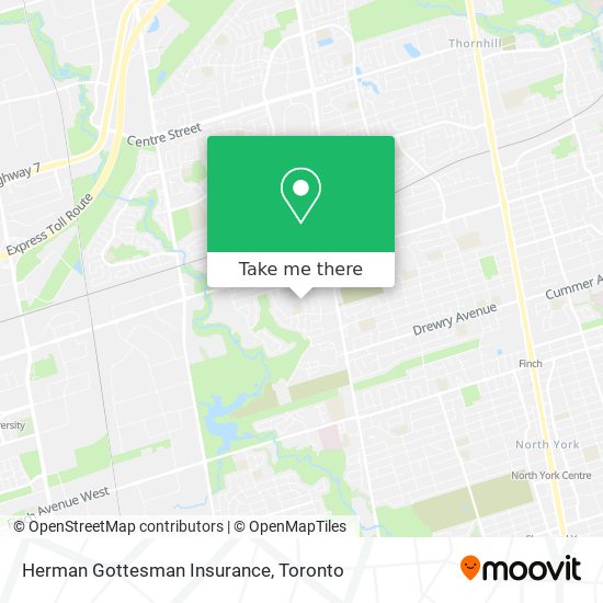 Herman Gottesman Insurance map