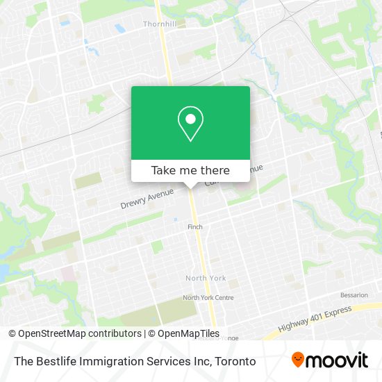 The Bestlife Immigration Services Inc map