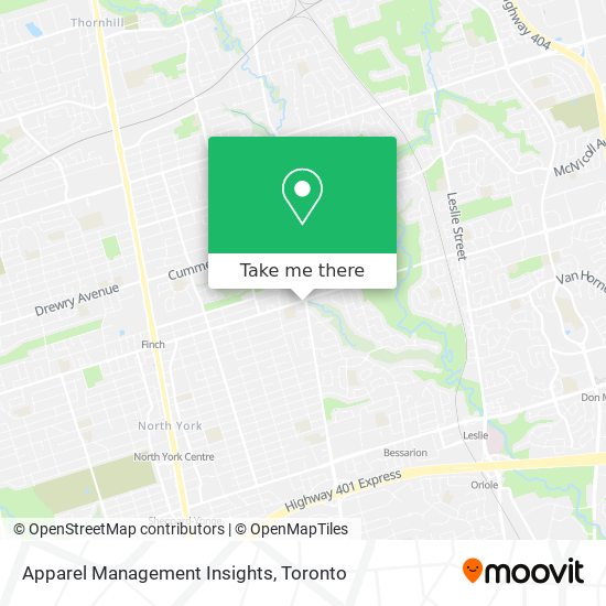 Apparel Management Insights map